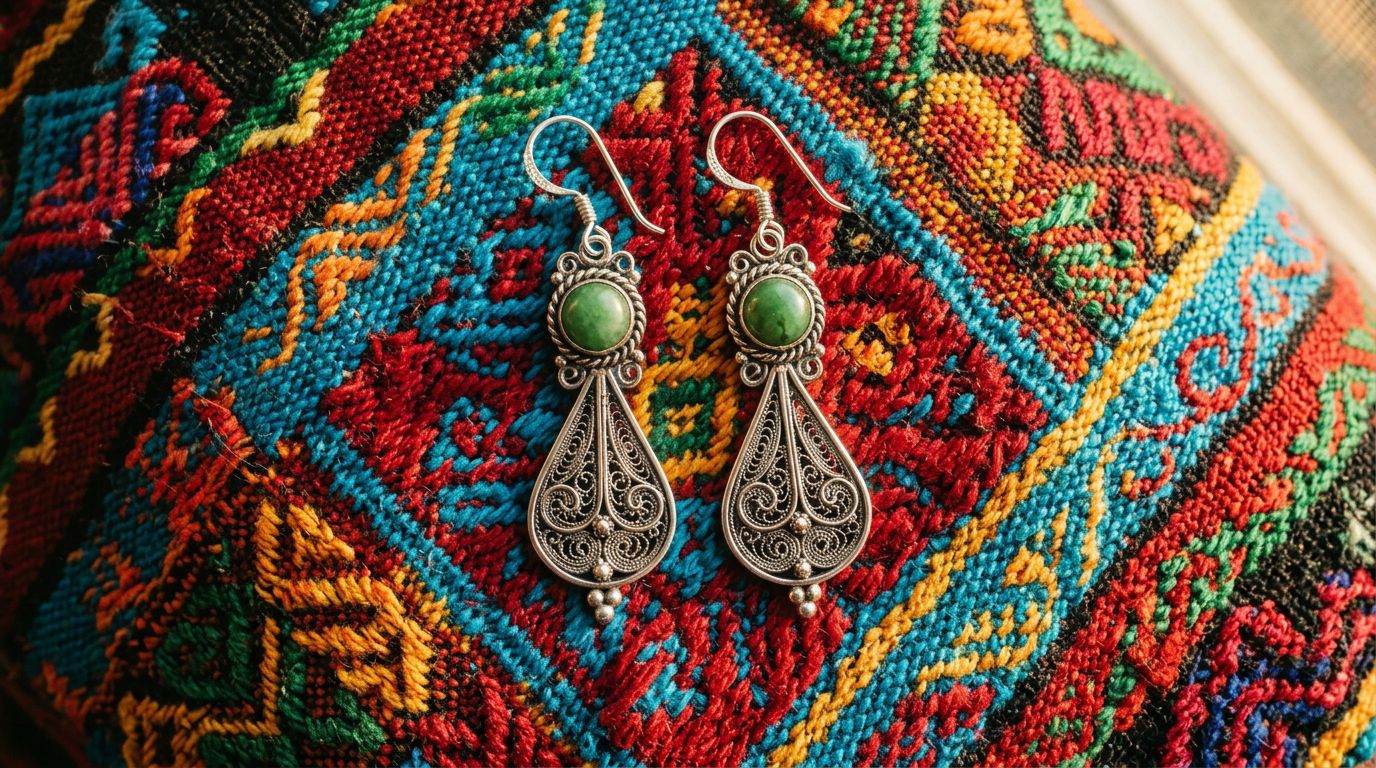 Joya artesanal mexicana terminada por José Cerrillo